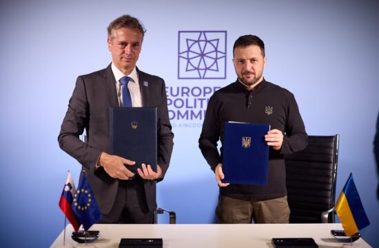 Podpis varnostnega sporazuma med Slovenijo in Ukrajino