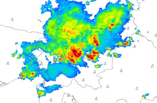 radarska padavine
