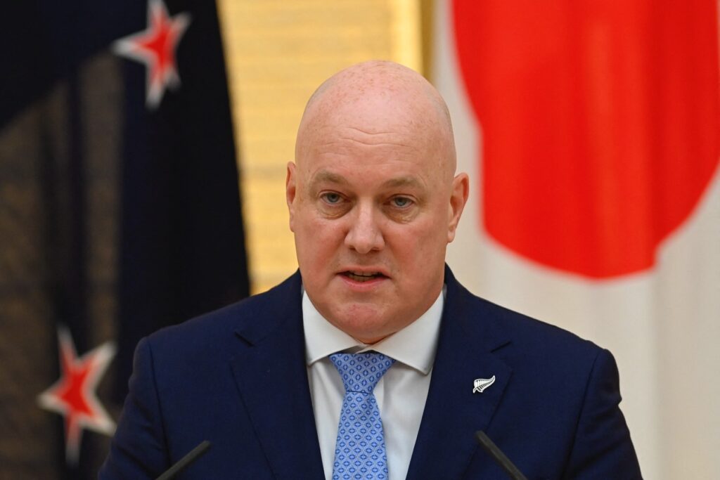 Predsednik novozelandske vlade Christopher Luxon