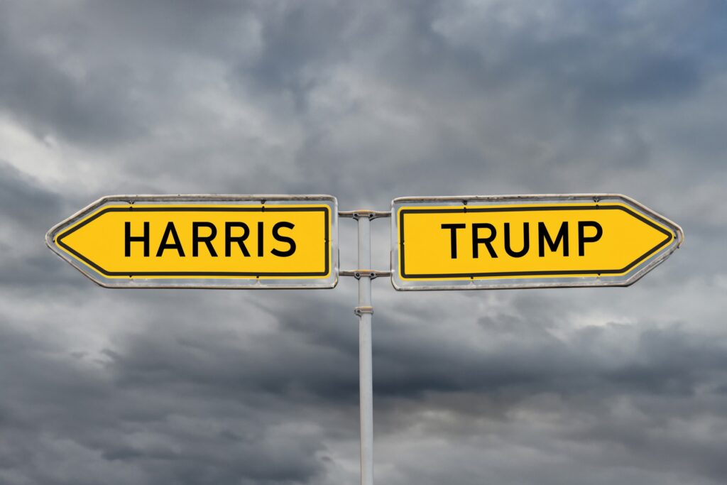 Harris ali Trump