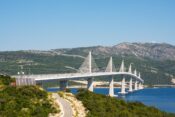 most na Pelješac, pelješki most, Hrvaška, Dalmacija