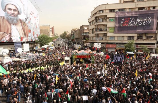 Pogrebne slovesnosti za voditelje Hamasa Ismaila Hanija