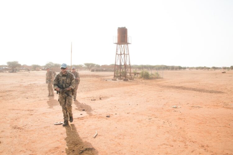 vojaki v Maliju