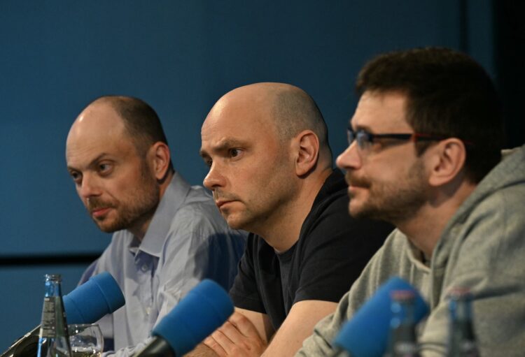 Vladimir Kara-Murza, Ilja Jašin in Andrej Pivovarov