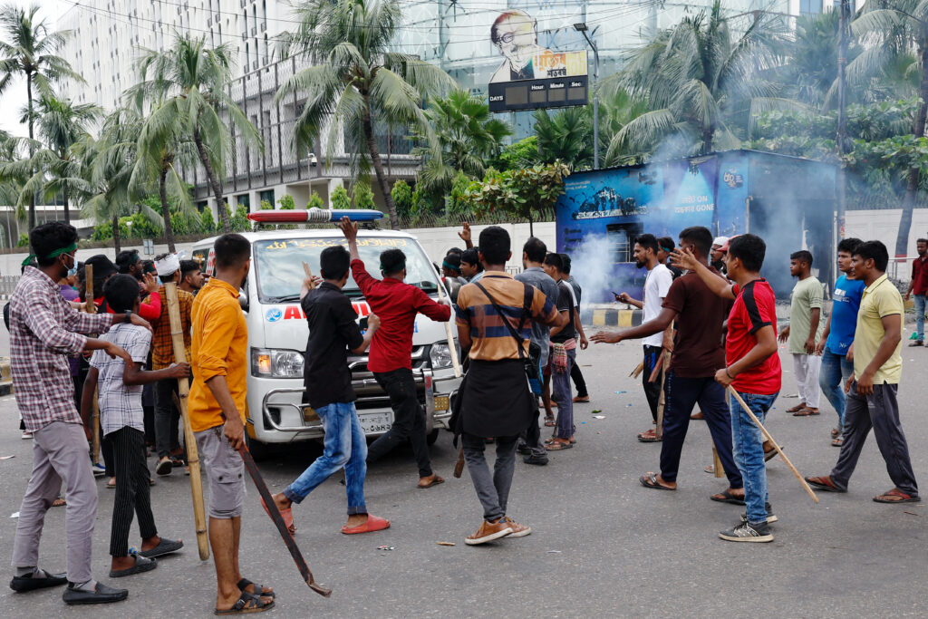 protivladni protesti v bangladešu