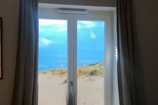 Soba s pogledom na morje na TikToku