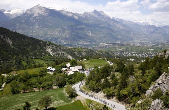 Kolesarjenje na Sant'Anna di Vinadio