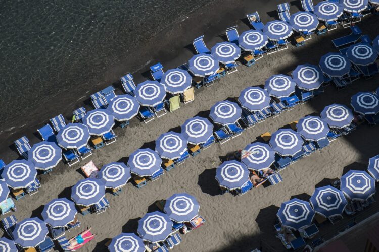 Sorrento, plaža, Italija