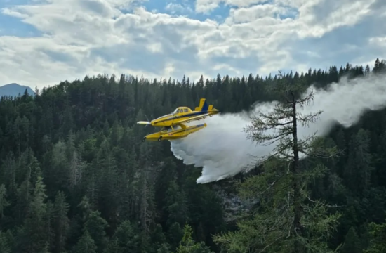 Gašenje z air tractorjem