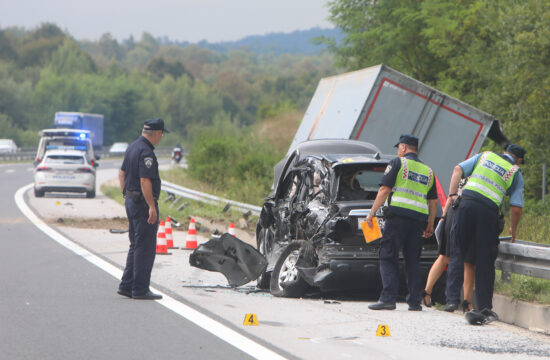 Prometna nesreča na hrvaški avtocesti