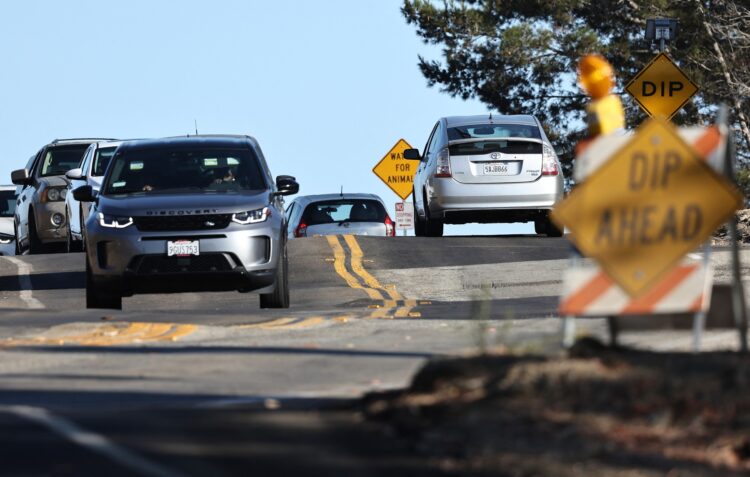 Plaz v kalifornijskem mestu Rancho Palos Verdes.