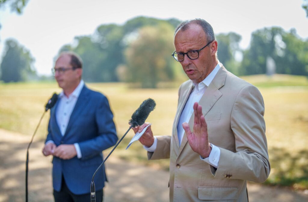 Vodja CDU Friedrich Merz