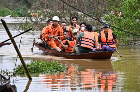 Poplave po tajfunu Yagi v Vietnamu