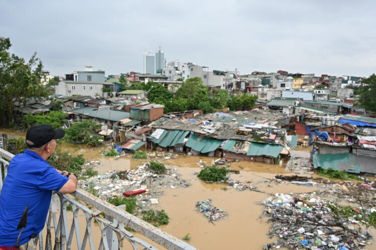 Poplave po tajfunu Yagi v Vietnamu