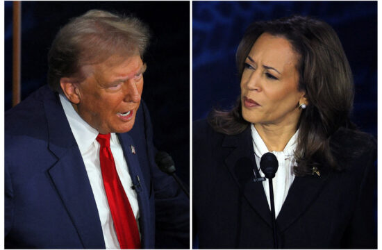 Soočenje Donald Trump in Kamala Harris