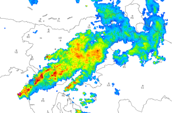 vreme, radarska slika padavin