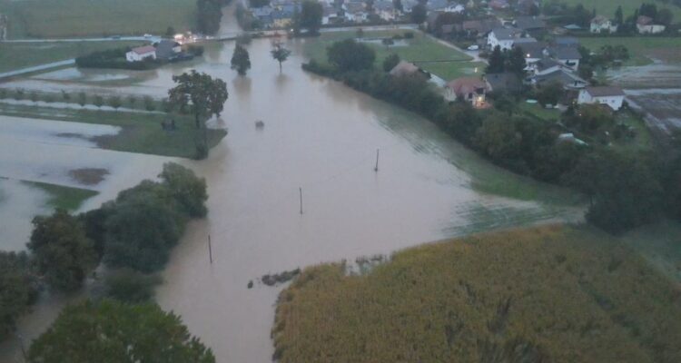 Poplave na območju Žalca