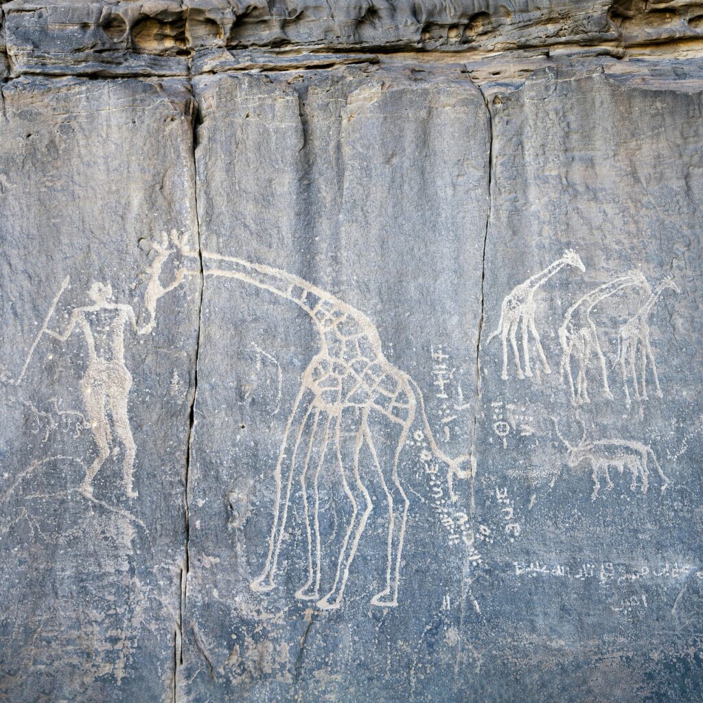 skalne poslikave Sahara