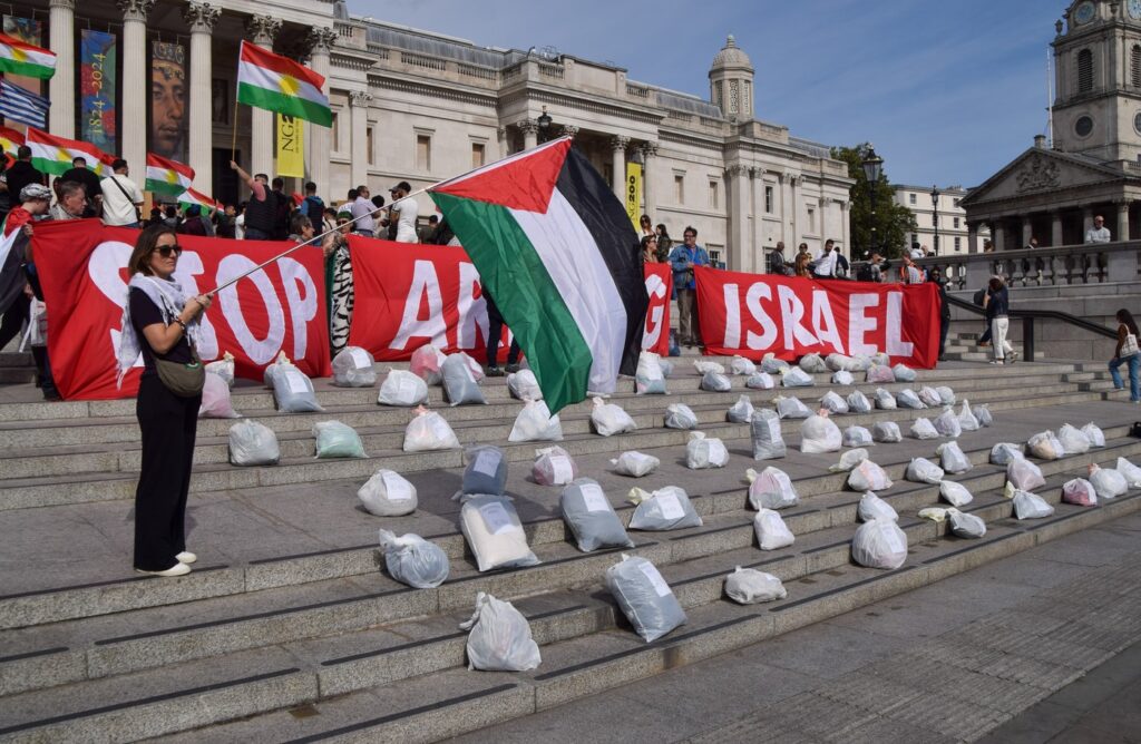 protest palestina london