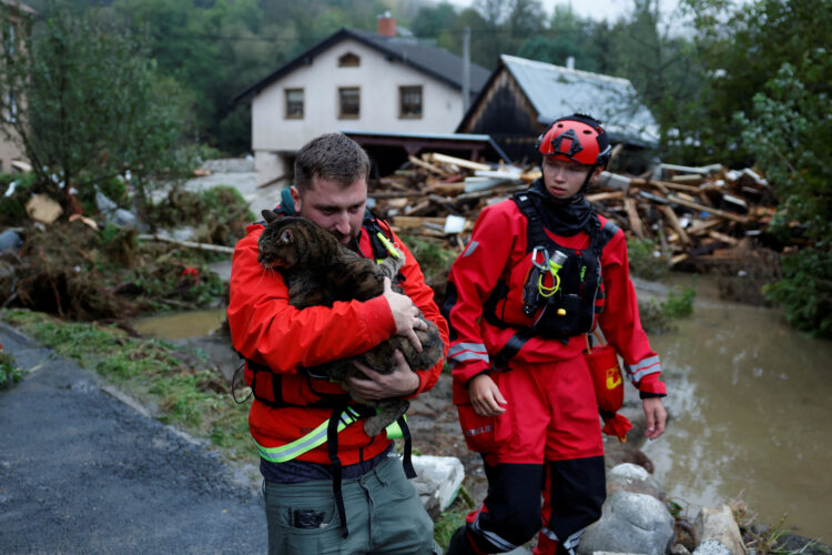 Poplave na Češkem