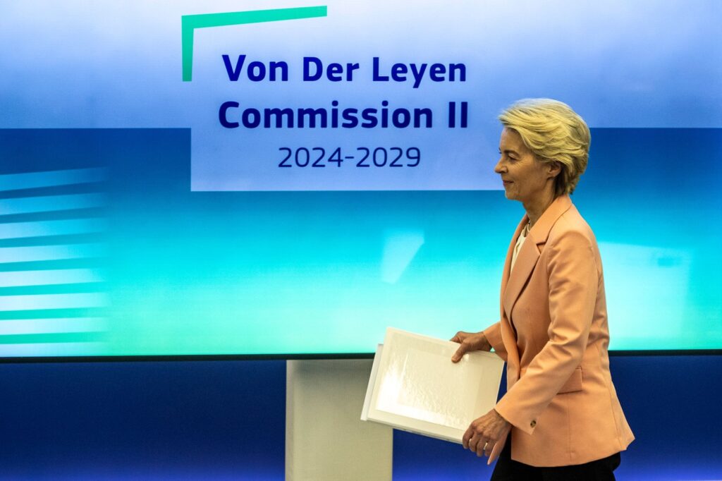 Von der Leyen, predstavitev Komisije