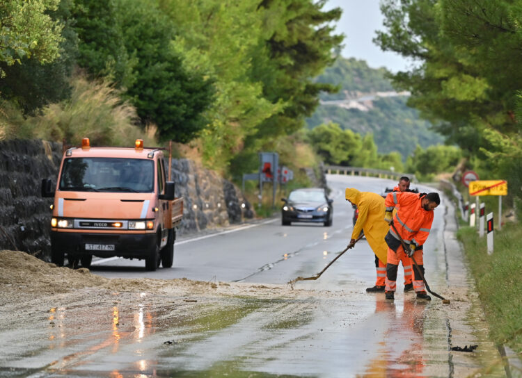 Poplave Hrvaška, Podgora