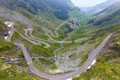 Transfagarasan. cesta,. Romunija, Transilvanija