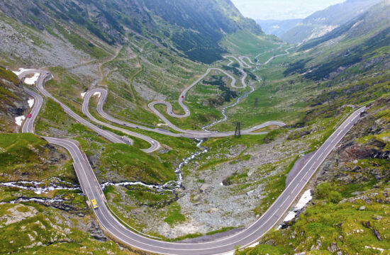 Transfagarasan. cesta,. Romunija, Transilvanija