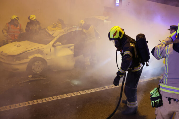 Vaja v predoru Ljubelj 2024