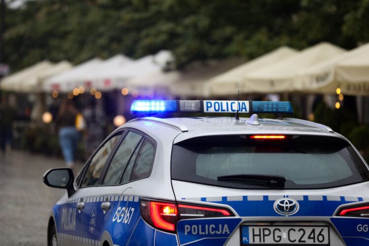 poljski policijski avto