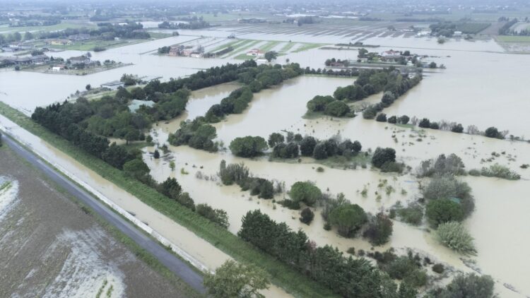 Prizor iz italijanskega mesta Cesenatico