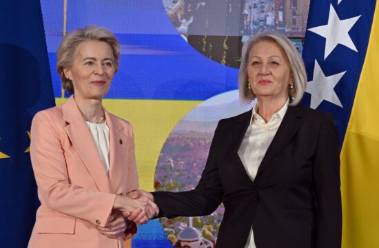 Ursula von der Leyen, Bosna in Hercegovina, BiH, EU