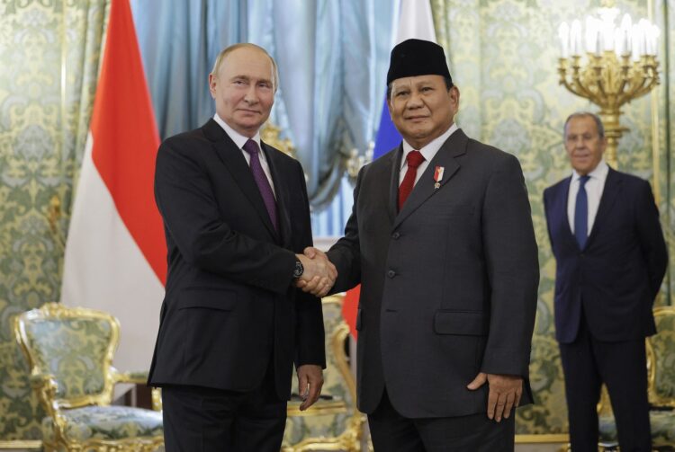 Putin in Subianto