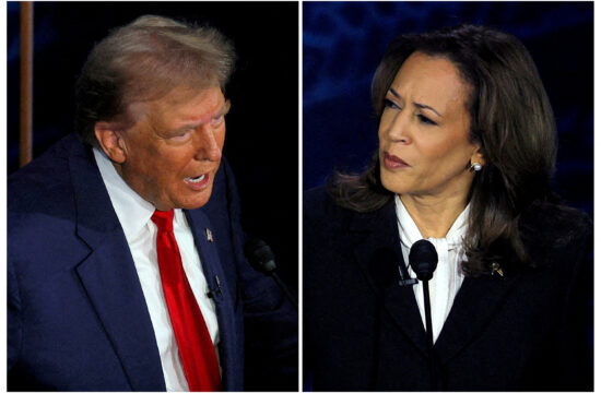 Kamala Harris in Donald Trump