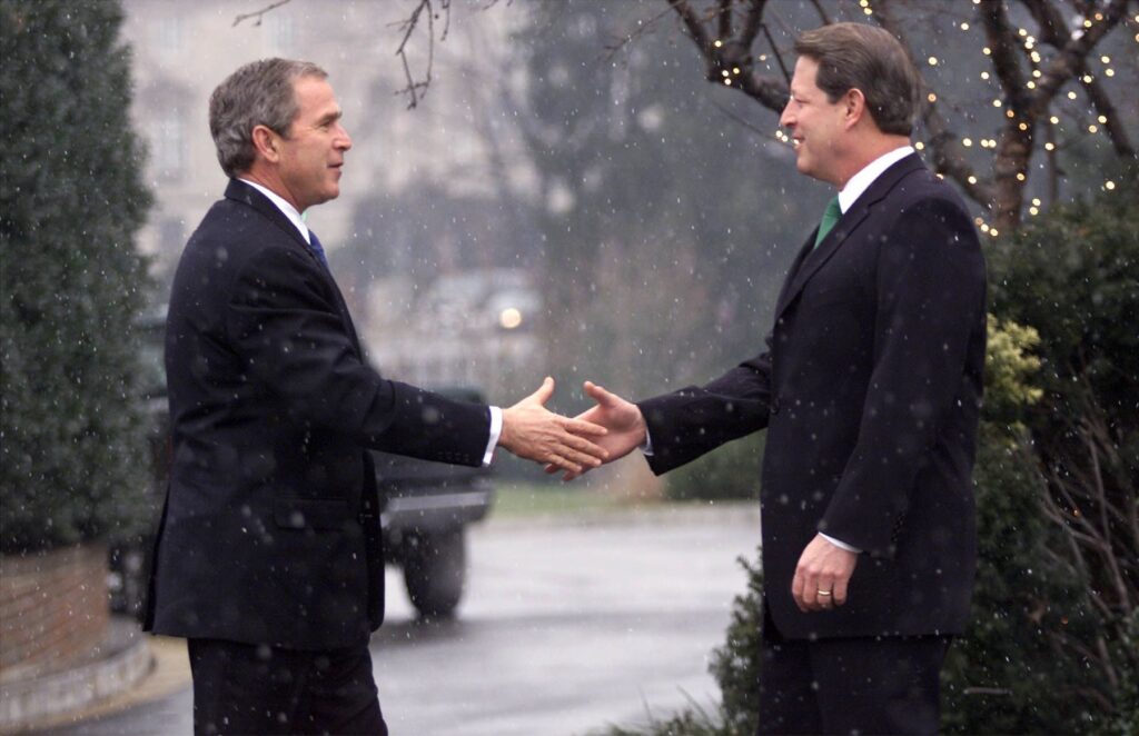 George W. Bush in Al Gore