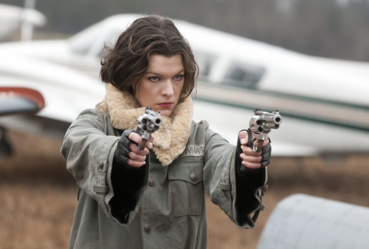 Milla Jovovich v Resident Evil