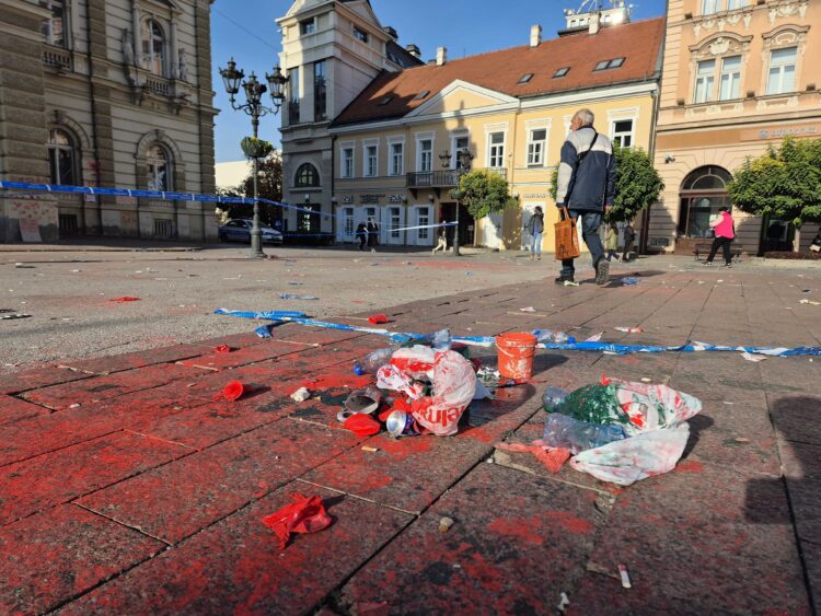 Novi Sad po protestu