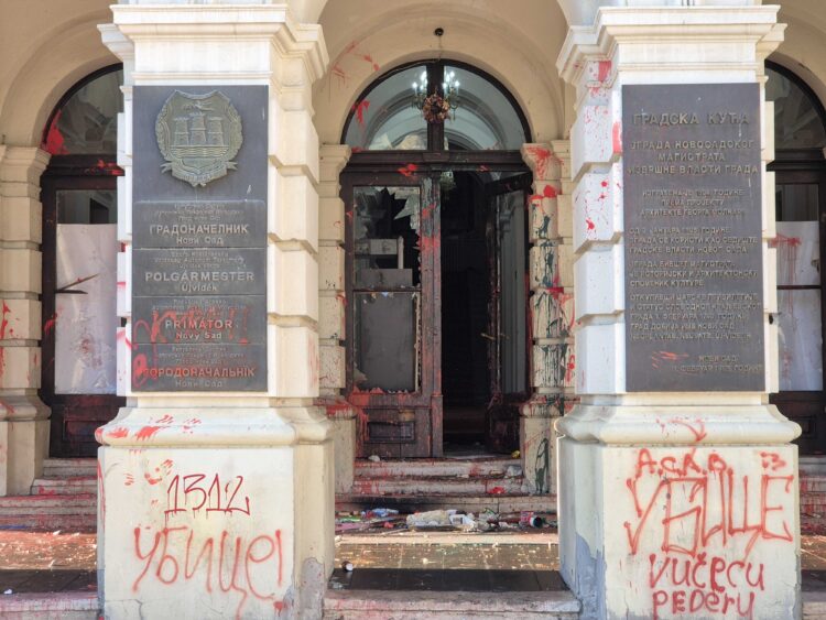 Novi Sad po protestu