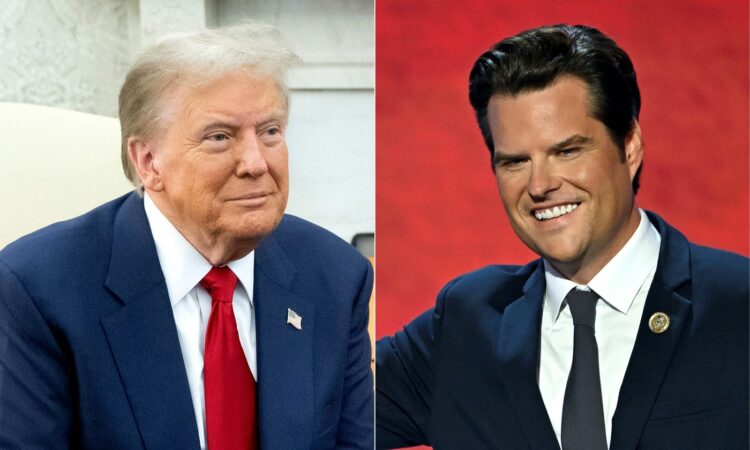 Matt Gaetz, Donald Trump