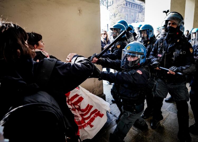 Študentski protesti v Italiji