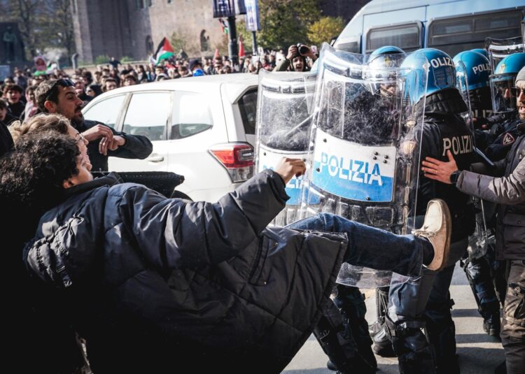 Študentski protesti v Italiji