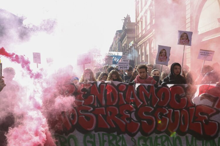 Študentski protesti v Italiji