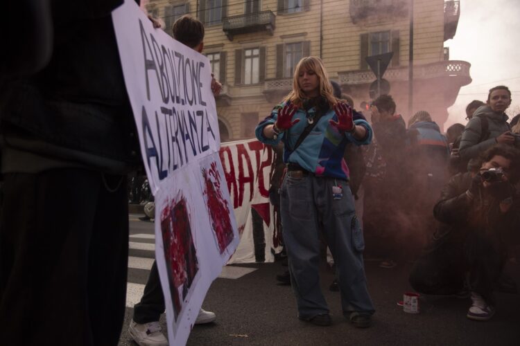 Študentski protesti v Italiji