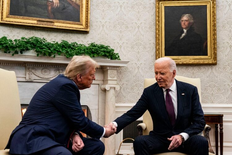 Trump in Biden