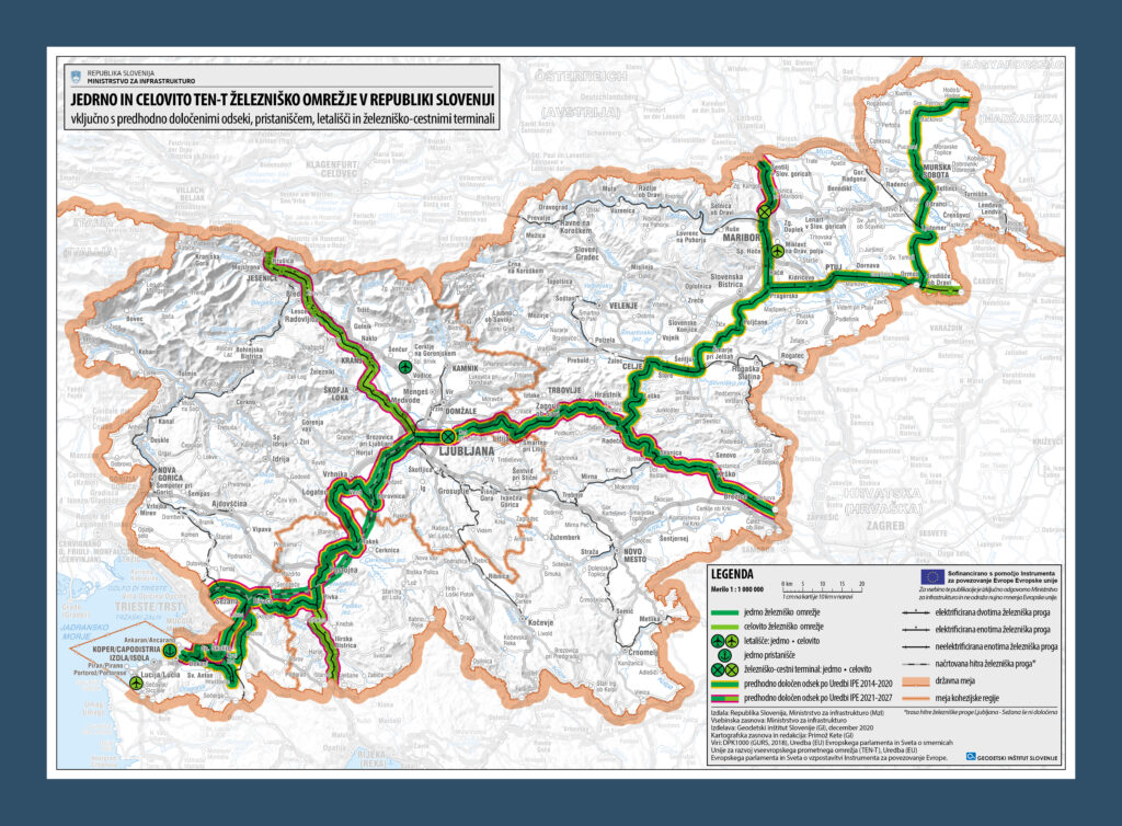 Jedrno in celovito TEN-T železniško omrežje v Republiki Sloveniji 