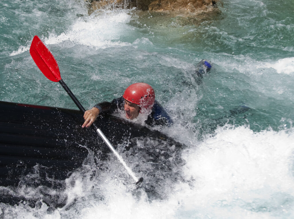 Rafting na Soči