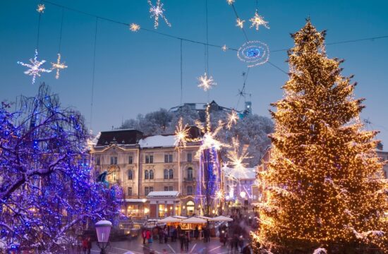 Okrašena Ljubljana