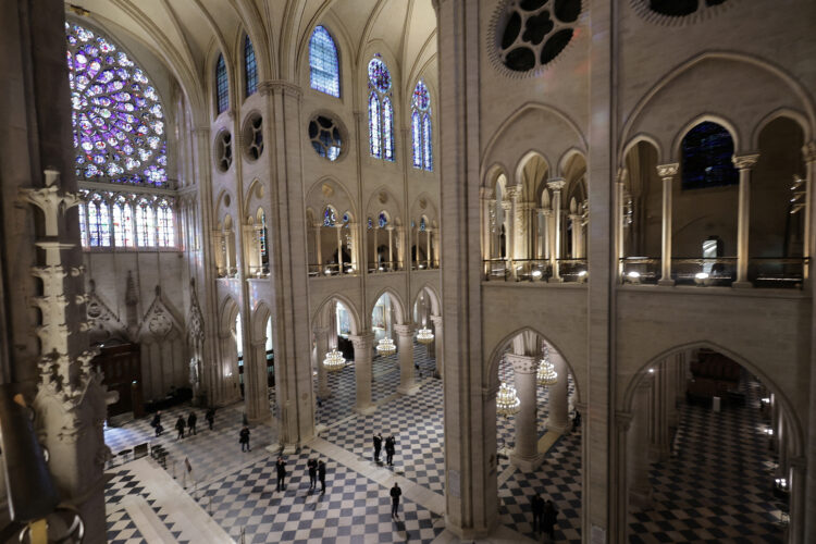 Prenovljena katedrala Notre-Dame