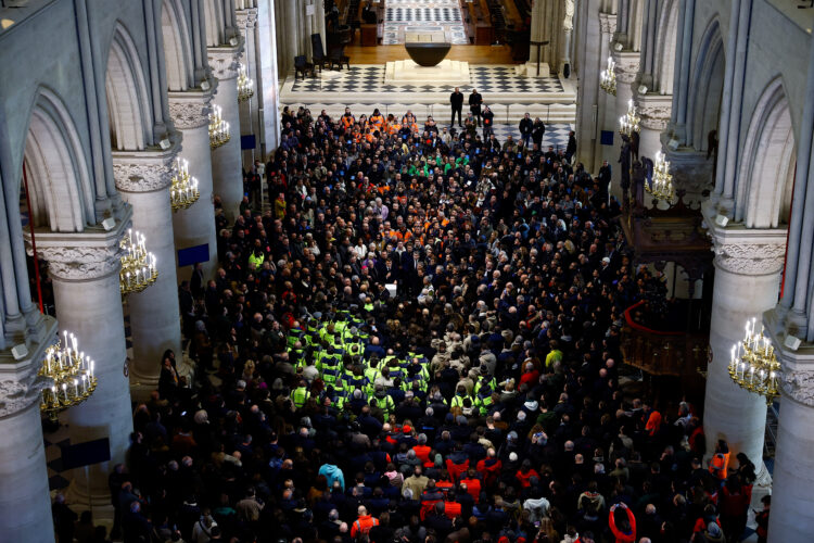 Prenovljena katedrala Notre-Dame