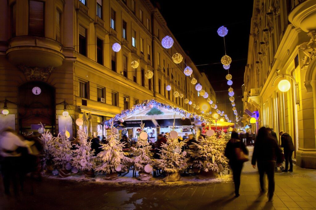 Zagreb, advent, stojnica